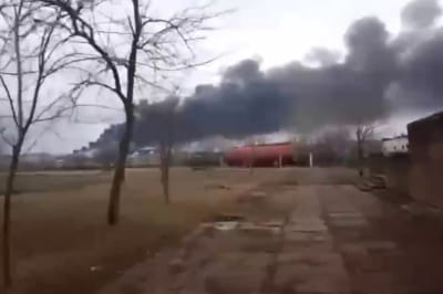 Пожежа у Бердянську
