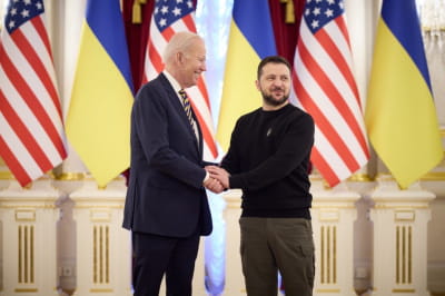 Зеленский встретился в Киеве с президентом США