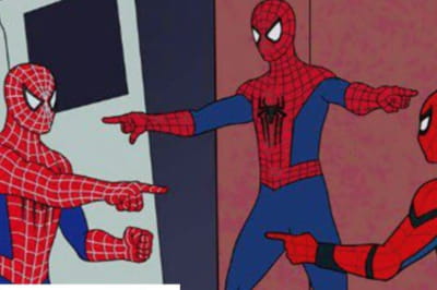 человек паук мэм