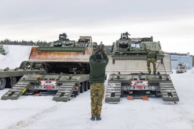танки Leopard 2 из Норвегии