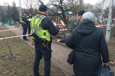 В центре Киева возле детской площадки сдетонировала граната
