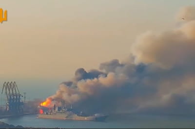 ЗСУ рік тому завдали ударів по російських кораблях у Бердянську