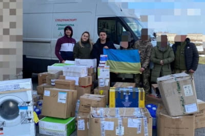 "Солідарна молодь" відвезла медичні засоби у військові шпиталі Донеччини та Харківщини