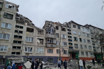 Удар рашистів по Слов'янську