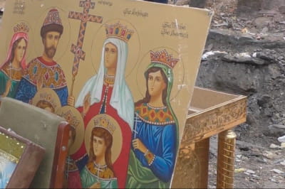 Обстріл церкви