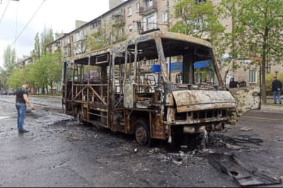 росіяни обстріляли Донецьк