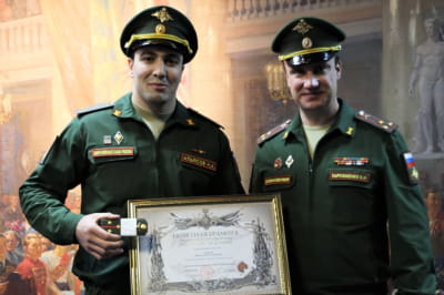 Ніяз Іллясов у формі ЗС рф