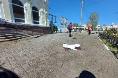 Обстрелы росийскими оккупантами Херсона