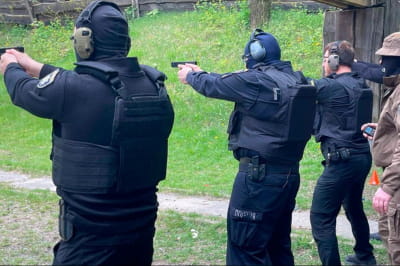 Тренування спецпідрозділу "Титан"