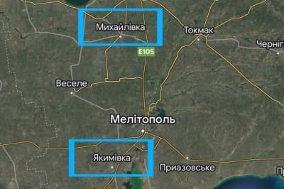 окупанти в Запорізькій області будують лінії оборони з води 