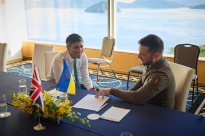 Владимир Зеленский и Риши Сунак