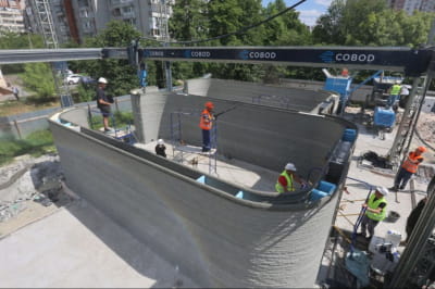 Во Львове строят вред с помощью 3D-принтера