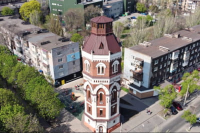 Стара водонапорна вежа Маріуполя