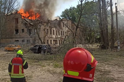Обстріл поліклініки у Дніпрі