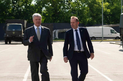 Петр Порошенко и Тони Эбботт