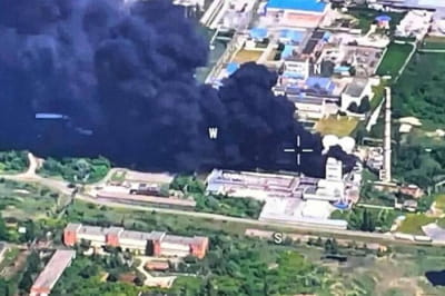 У Шебекіно горить відомий завод