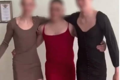 у Луцьку хлопці прийшли в школу у сукнях