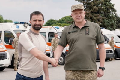 Александр Водовиз и Сергей Халик