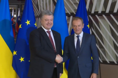 Петро Порошенко і Дональд Туск