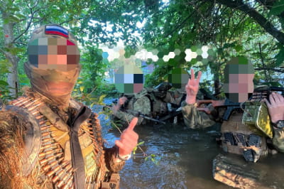Затопленые российские войска