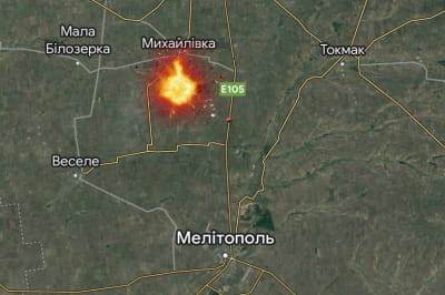 Неподалік Мелітополя сталася "бавовна"