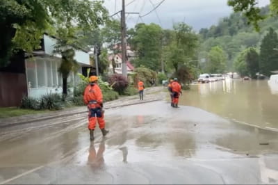 На росії затопило курортне місто Сочі 