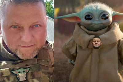 Валерій Залужний і Бебі Йода