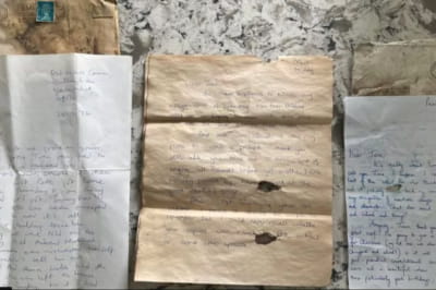 комунальник з Британії випадково знайшов 50-річні таємничі листи у кролячій норі