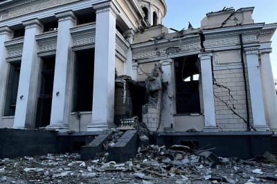 Обстрел Одессы в ночь на 23 июля