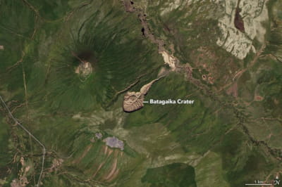 Кратер Батагайка
