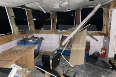 Удар морськими дронами