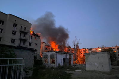 удар рашистів по Покровську