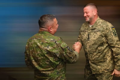 Залужний та Даніель Змеко