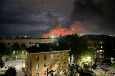 Атака на аэродром в Пскове