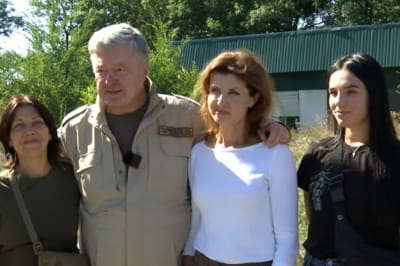 Порошенко с журналистками "5 КАНАЛА"