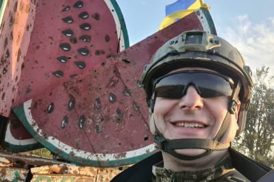 Снайпер Сергей Позняк