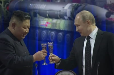 Кім Чен Ин і володимир путін
