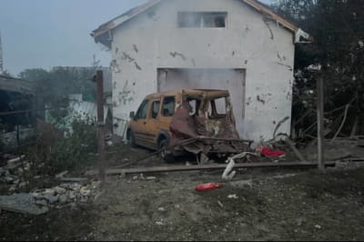 На Київщині внаслідок ракетної атаки пошкоджені лікарня та будинки