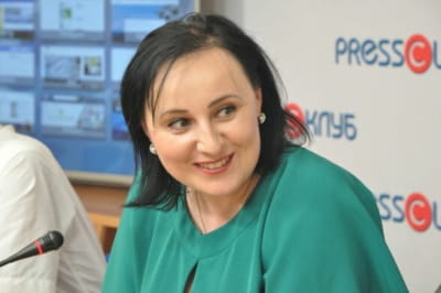 Міністр соціальної політики Оксана Жолнович 