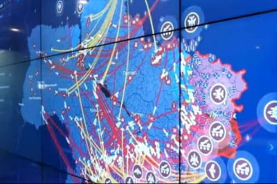 Данілов показав карту наступу росіян у перші дні вторгнення