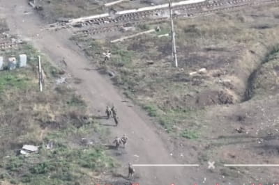 окупанти тікають з Кліщіївки