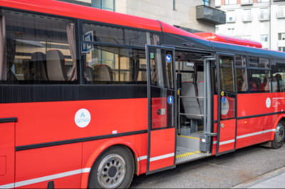 Киев получил новую партию пассажирских автобусов от Братиславы