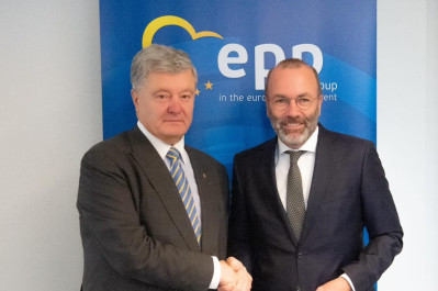 Порошенко с Манфредом Вебером