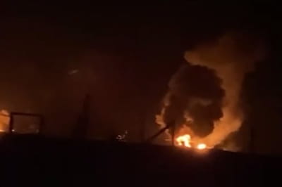 прилет в Бердянске