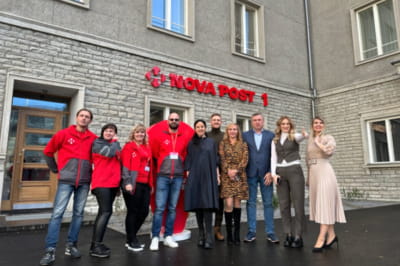 В Естонії відкрили перше відділення "Нової пошти"