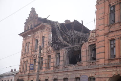 наслідки обстрілів у Харкові