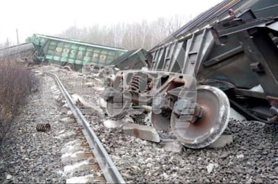 Авария поезда