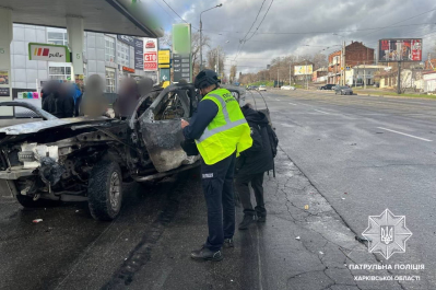 Вибух на АЗС у Харкові
