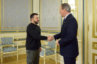 Зеленский и Кэмерон