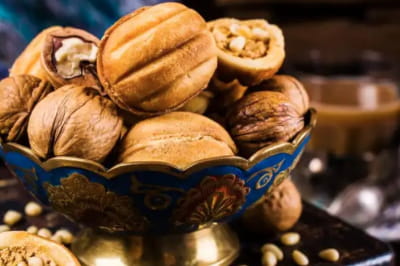 орешки со сгущенкой